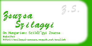 zsuzsa szilagyi business card